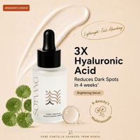 Pure Centella Brightening Serum with Niacinamide, Madecassoside & 3X Hyaluronic Acid