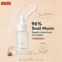 96% Snail Mucin Revitalizing Serum with Niacinamide & Aloe Vera