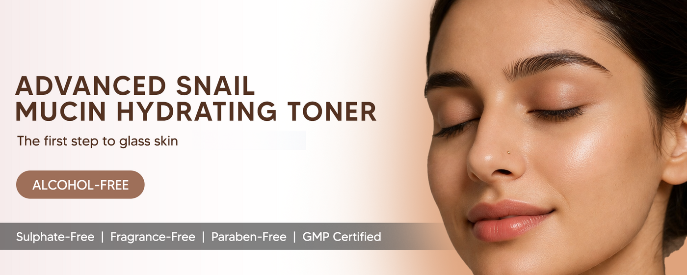 Advanced Snail Mucin Hydrating Toner with Aloe Vera, Allantoin & Panthenol
