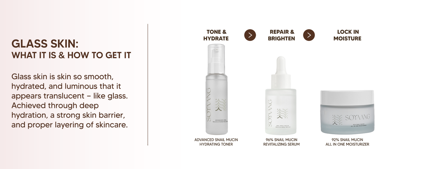 Advanced Snail Mucin Hydrating Toner with Aloe Vera, Allantoin & Panthenol