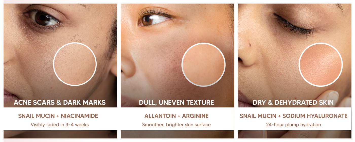 96% Snail Mucin Revitalizing Serum with Niacinamide & Aloe Vera