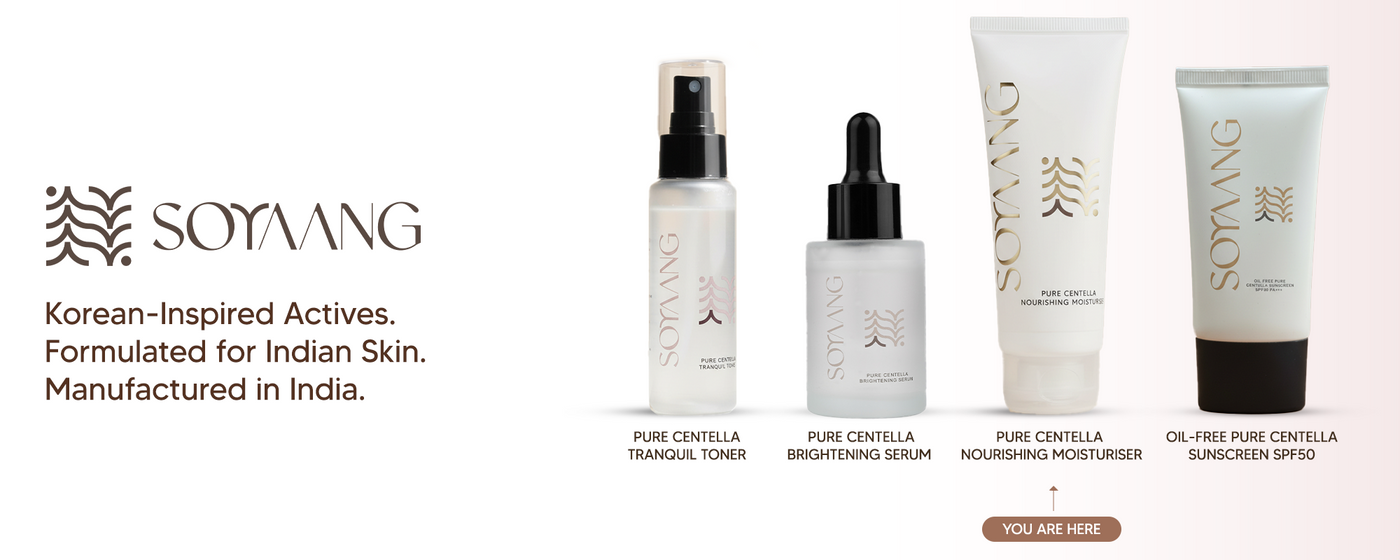 Pure Centella Nourishing Moisturiser with Ceramides, Squalane, Niacinamide & Ginseng