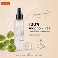 Pure Centella Tranquil Toner with Niacinamide, Glucono-Delta-Lactone & Hyaluronic Acid