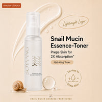 Advanced Snail Mucin Hydrating Toner with Aloe Vera, Allantoin & Panthenol
