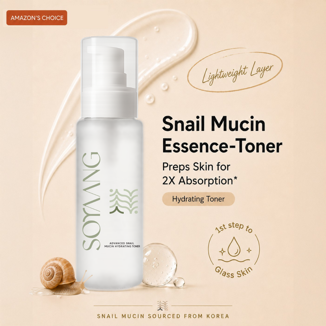 Advanced Snail Mucin Hydrating Toner with Aloe Vera, Allantoin & Panthenol